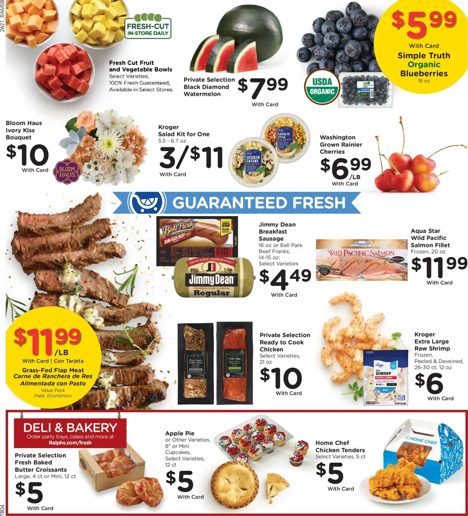 Ralphs Weekly Ad - valid from 06/24/2026 | Page: 12 | Products: Salad, Lime, Watermelon, Apple Pie