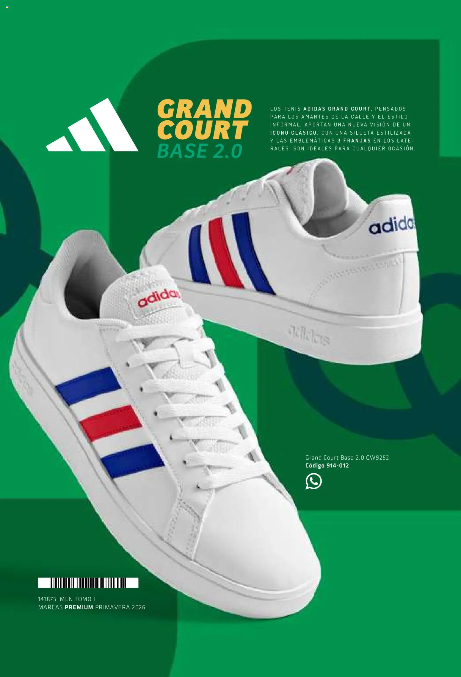 Nuevas ofertas de SC Pakar válidas en toda la República Mexicana desde el 27/02/2026. ¡Encuentra las mejores ofertas en SC Pakar catálogo Premium Men Tomo 1! | Página: 340 | Productos: Tenis
