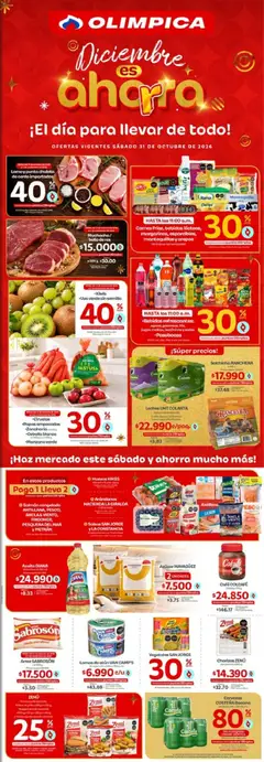 Olímpica catálogo Súper ofertas -  Vista previa de la revista de la tienda Olímpica valido desde el 31/10/2026