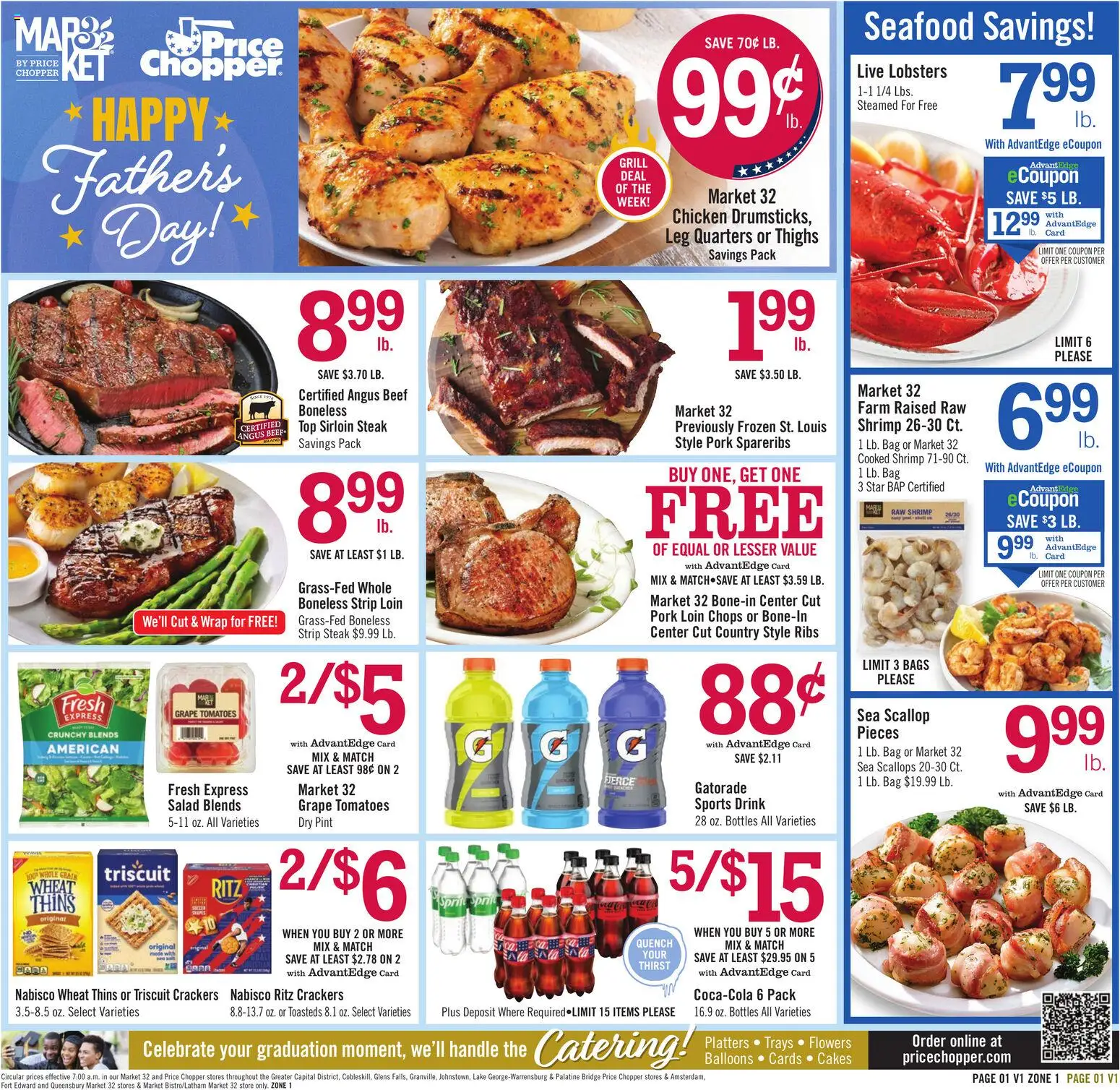 Price Chopper Weekly Ad - valid from 21.06.2026 | Page: 1