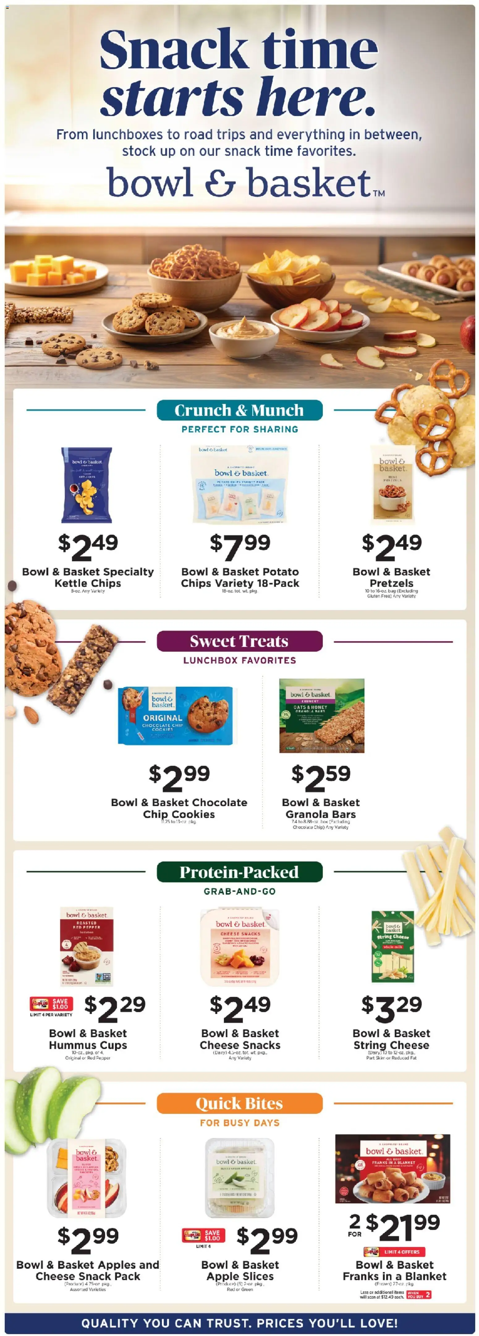 ShopRite Weekly Ad - valid from 09/06/2026 | Page: 13 | Products: Cheese, Cookies, Pepper, Snacks