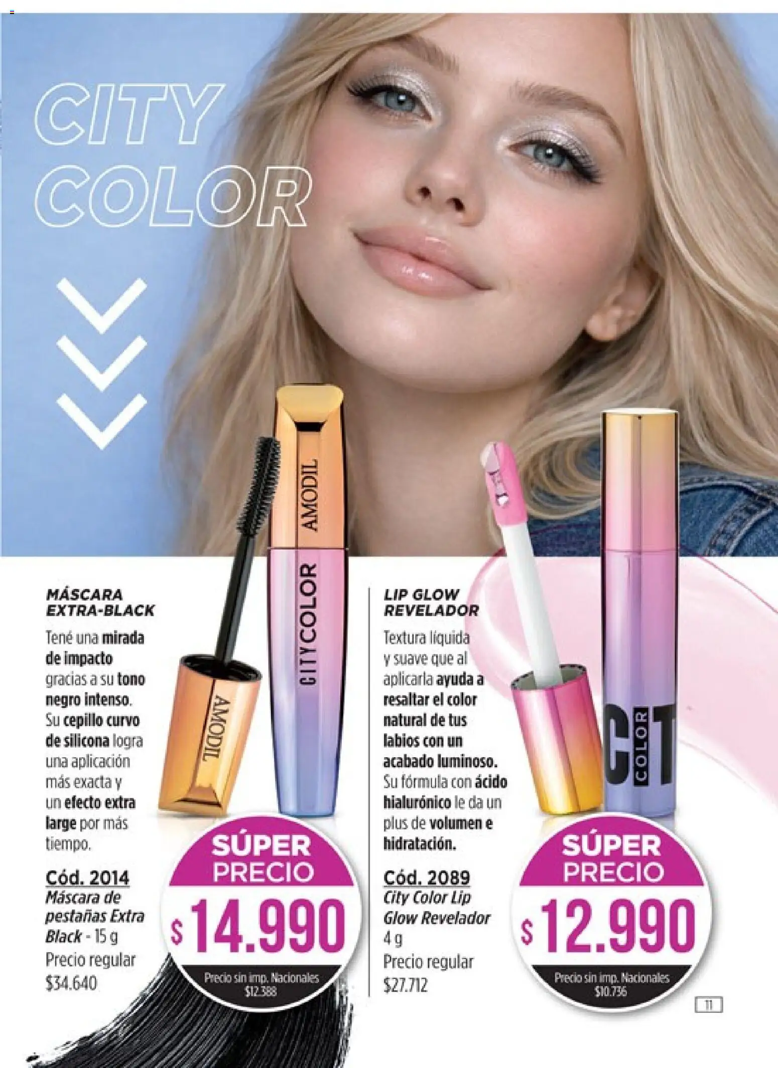 Catálogo Amodil Campaña 9 │ válido desde el 05.05.2026 | Página: 11 | Productos: Cepillo, Máscara