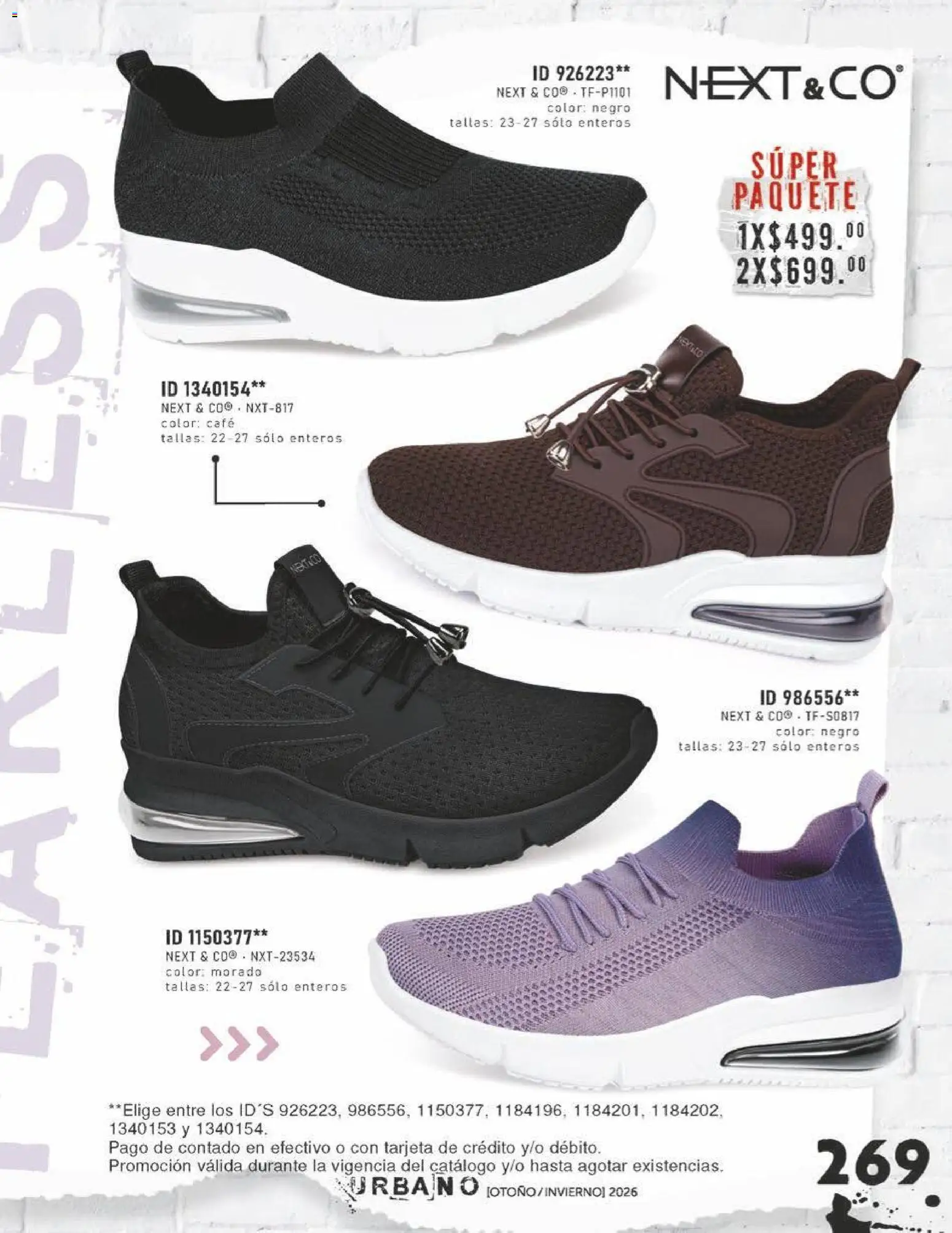 Nuevas ofertas de Price Shoes válidas en toda la República Mexicana desde el 31/07/2026. ¡Encuentra las mejores ofertas en Price Shoes catálogo Urbano! | Página: 269 | Productos: Café