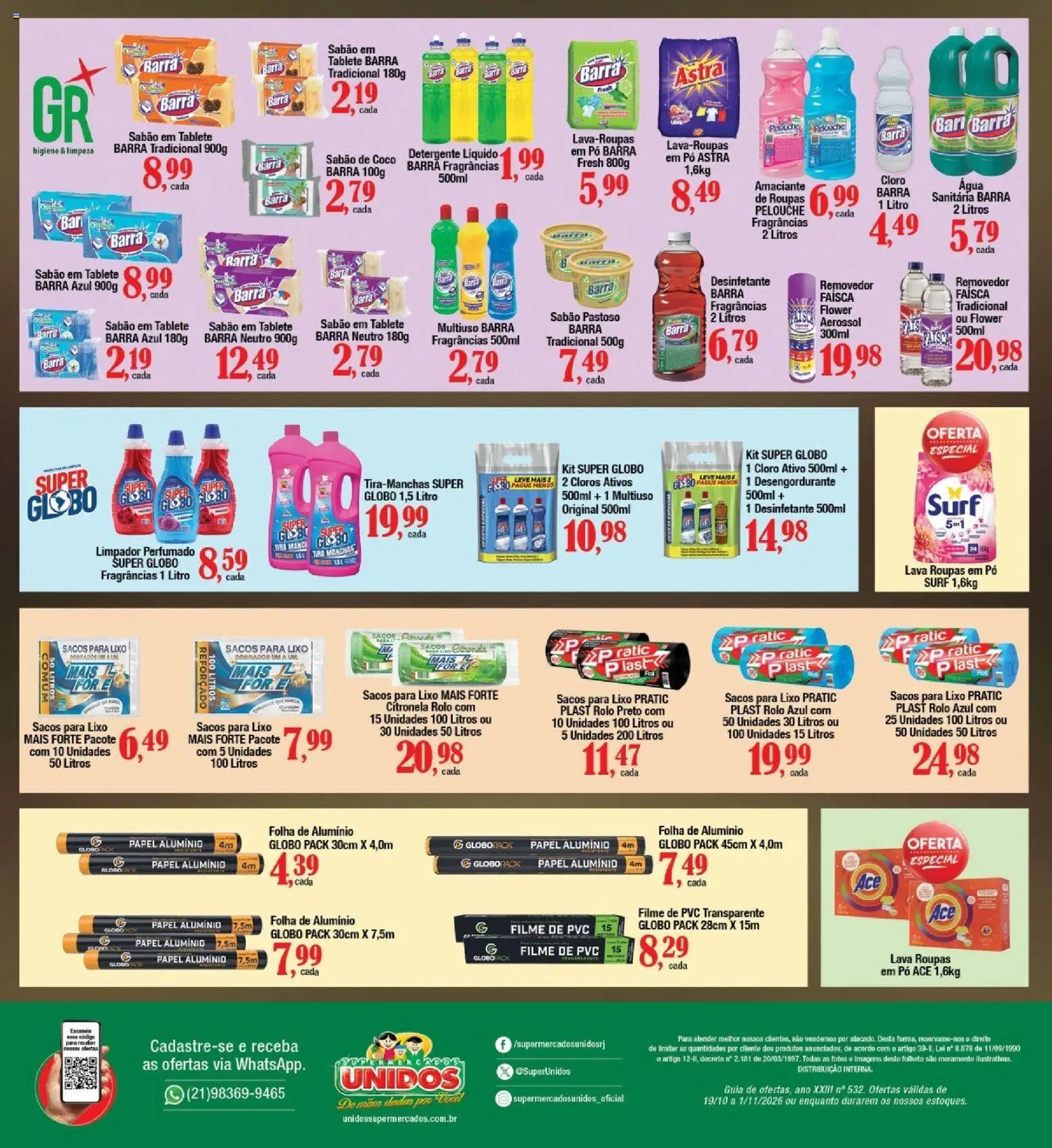 Supermercados Unidos Folheto - válido de 19/10/2026 | Página: 12