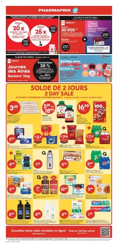 Preview of Pharmaprix weekly flyer / circulaire from shop Pharmaprix valid from Oct 17, 2026