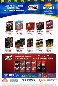 Assaí Atacadista ofertas - GO - Pré-Visualização do folheto da loja Assaí Atacadista, válido de 18.05.2026