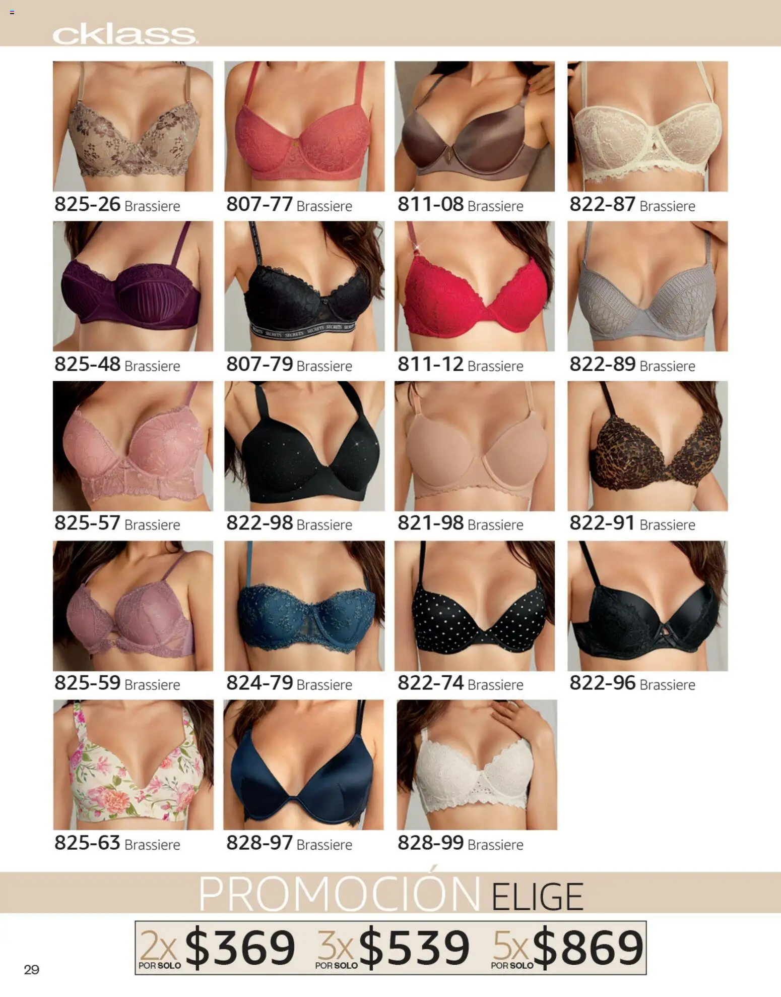 Nuevas ofertas de Cklass válidas en toda la República Mexicana desde el 08/07/2026. ¡Encuentra las mejores ofertas en Cklass catálogo Secrets! | Página: 30