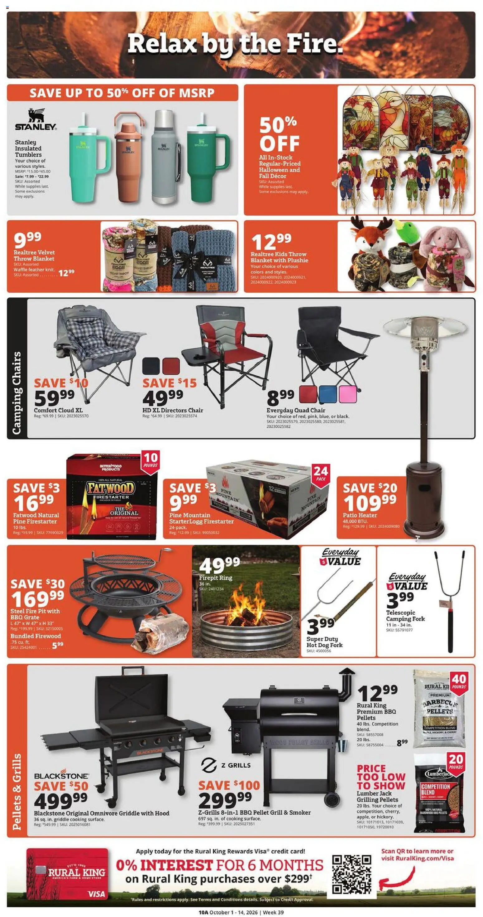 Rural King Weekly Ad - valid from 10/01/2026 | Page: 11 | Products: Blanket, Grate, Chair, Ring