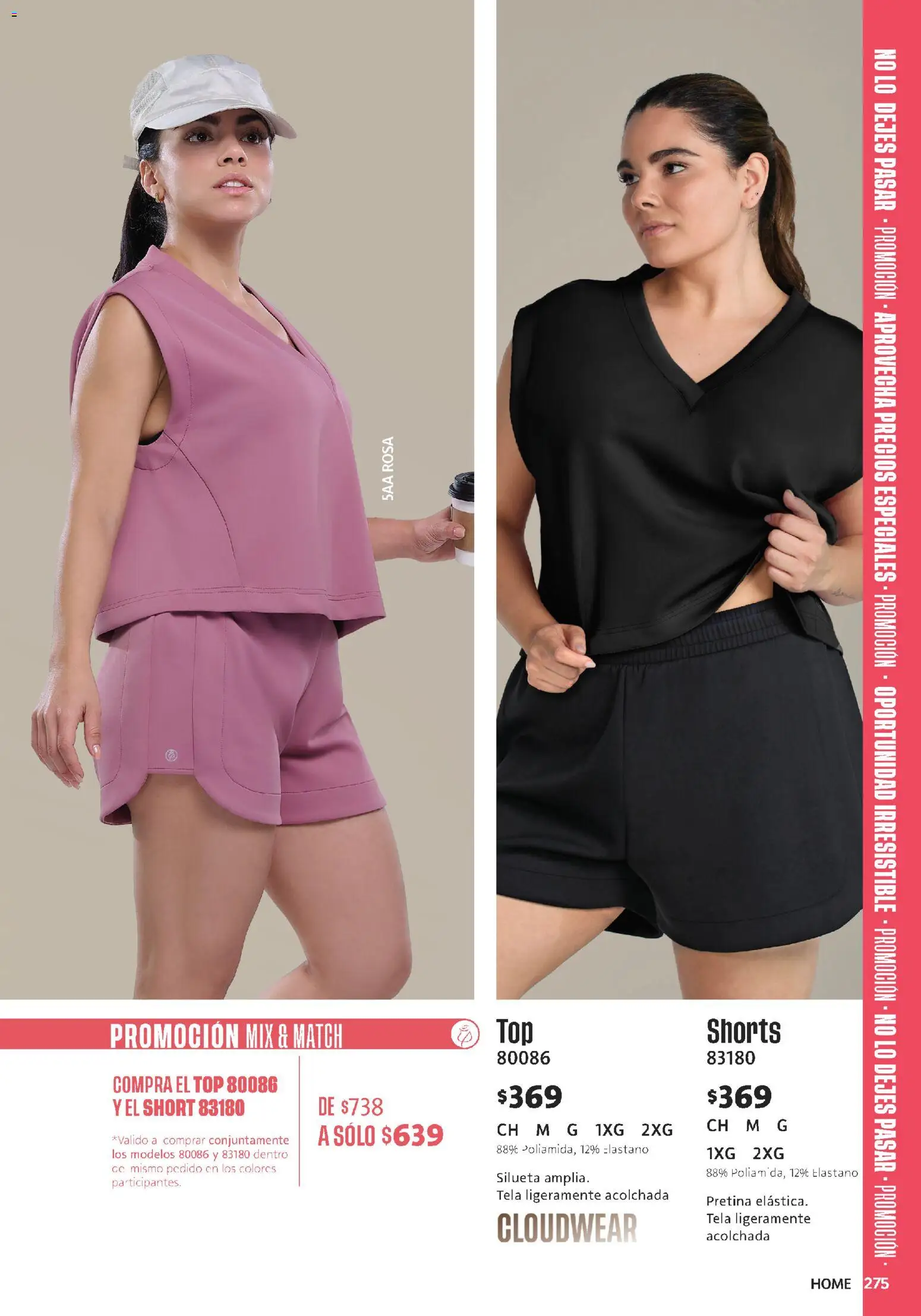 Nuevas ofertas de Ilusión válidas en toda la República Mexicana desde el 01/09/2026. ¡Encuentra las mejores ofertas en Ilusión catálogo Otoño! | Página: 277 | Productos: Top, Short
