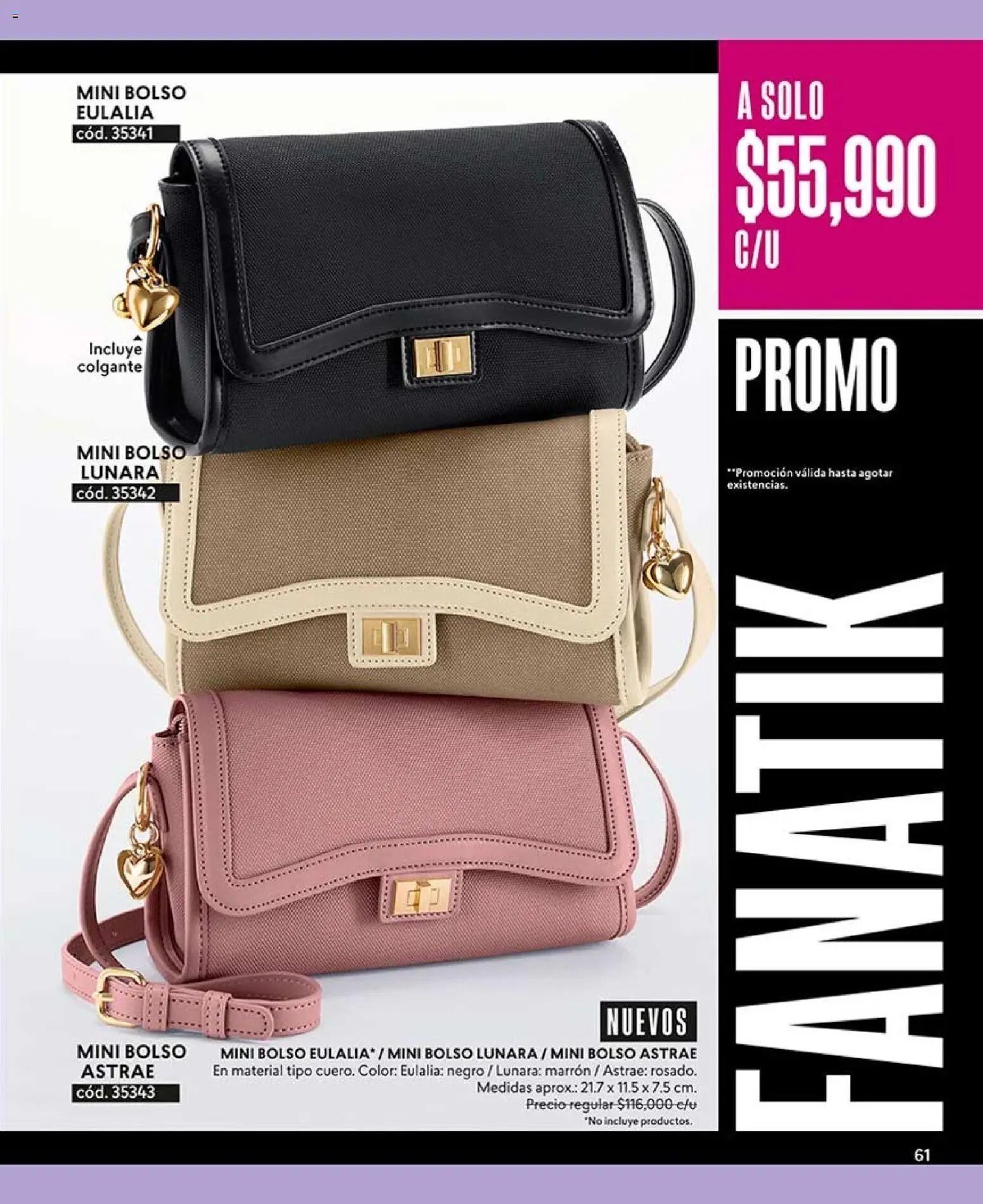 CyZone revista - valida desde el 10/08/2026 | Página: 73 | Productos: Bolso