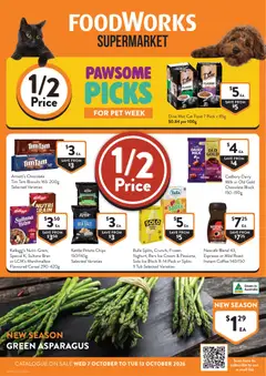 Preview of Foodworks catalogue - valid from 07/10/2026
