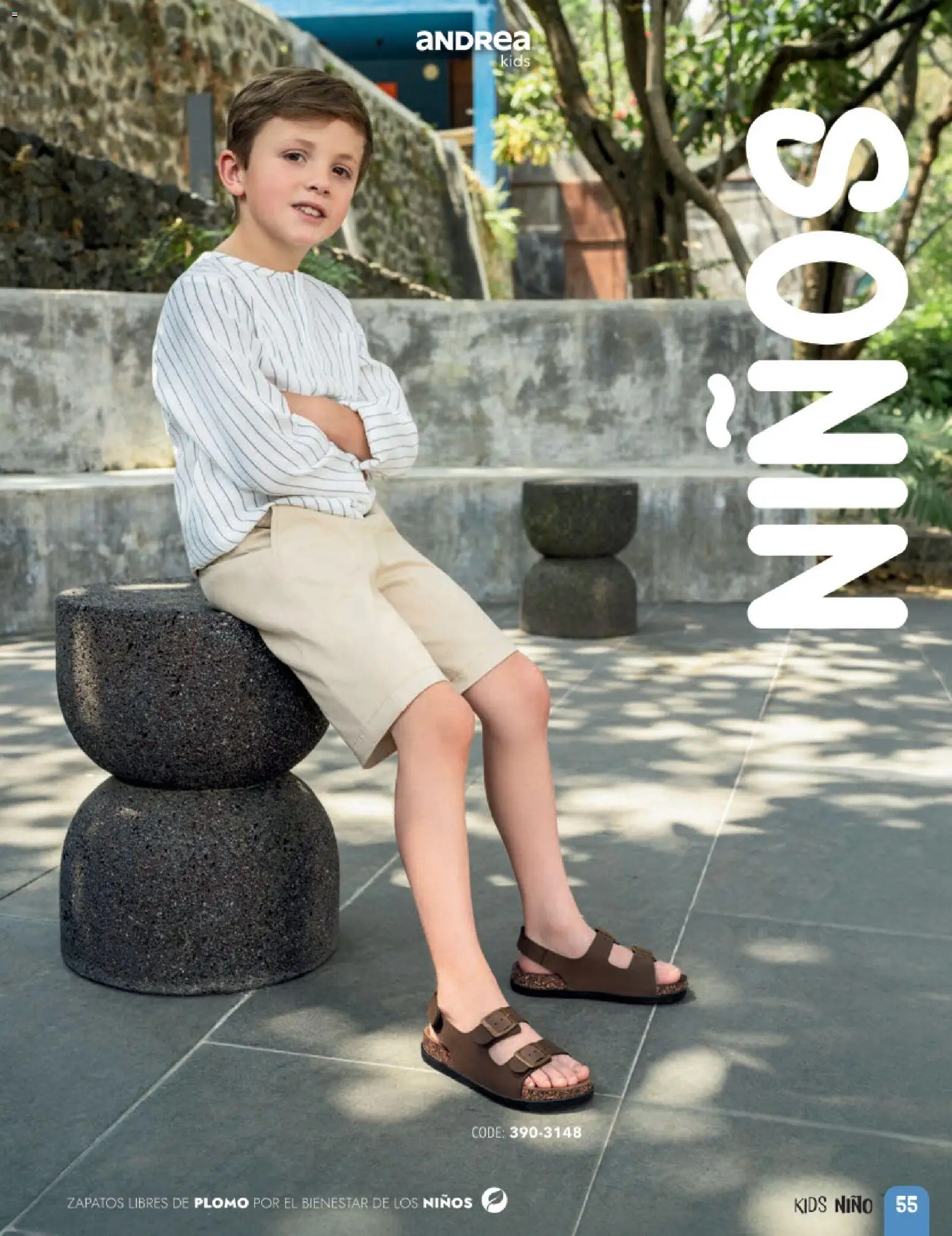Nuevas ofertas de Andrea válidas en toda la República Mexicana desde el 24.05.2026. ¡Encuentra las mejores ofertas en Andrea catálogo Infantil! | Página: 55 | Productos: Zapatos