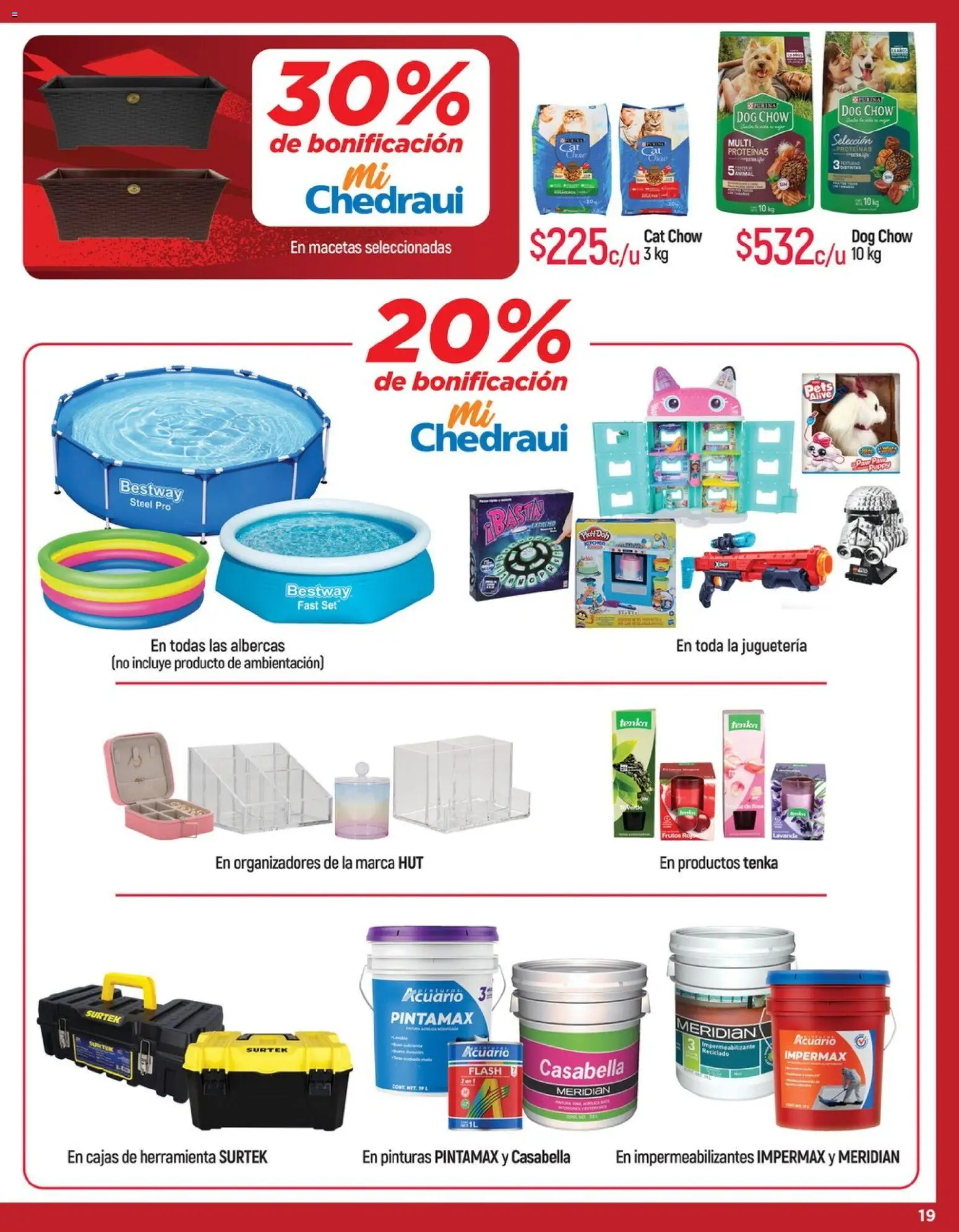 Nuevas ofertas de Chedraui válidas en toda la República Mexicana desde el 25.05.2026. ¡Encuentra las mejores ofertas en Chedraui Hot Sale! | Página: 19