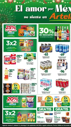Vista previa de Arteli folleto Tuxpan, nuevo folleto de la tienda, válido en México a partir del 11/09/2026