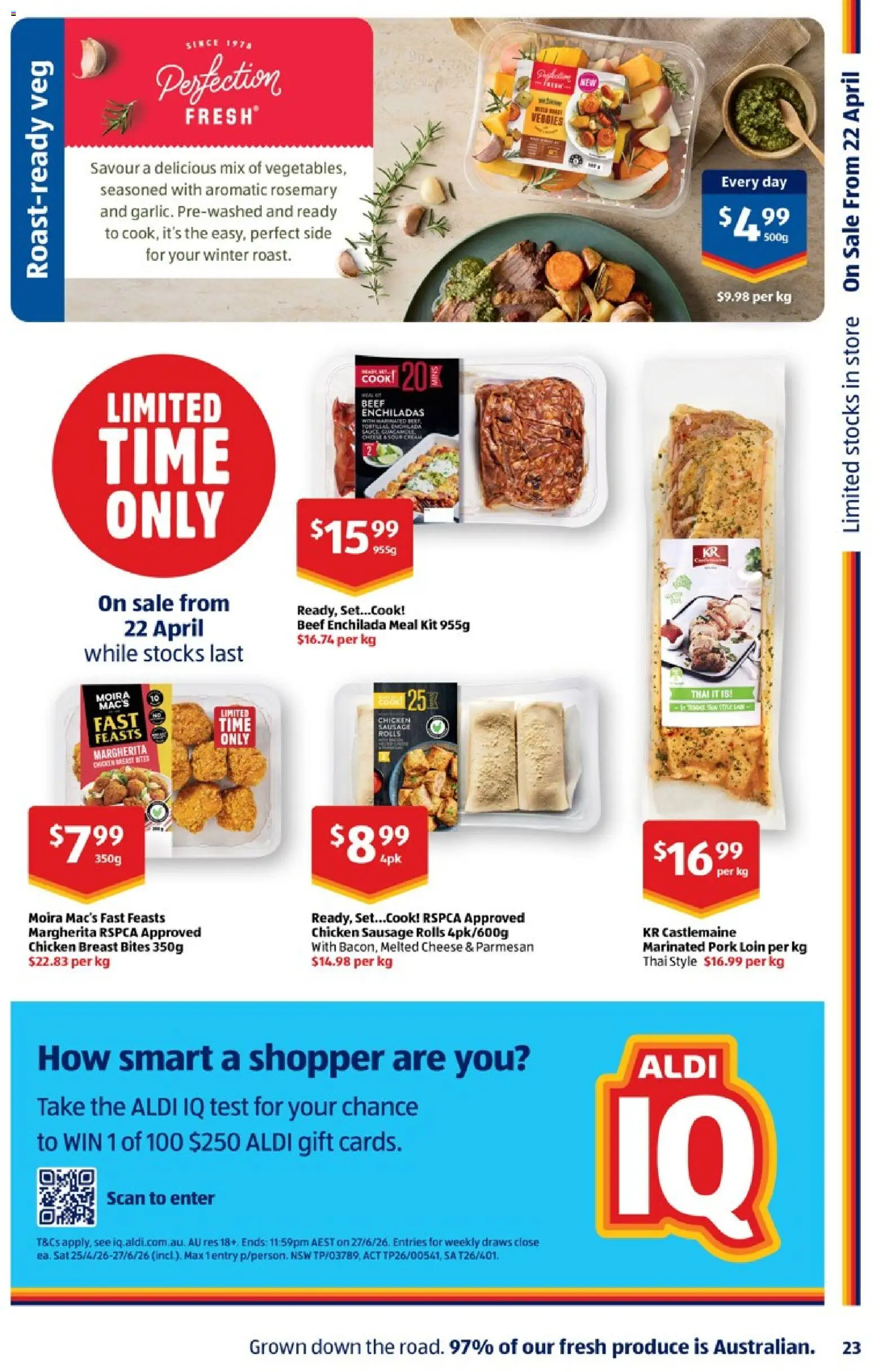 Aldi catalogue - valid from 29.04.2026 | Page: 23 | Products: Chicken, Pork, Beef, Sausage