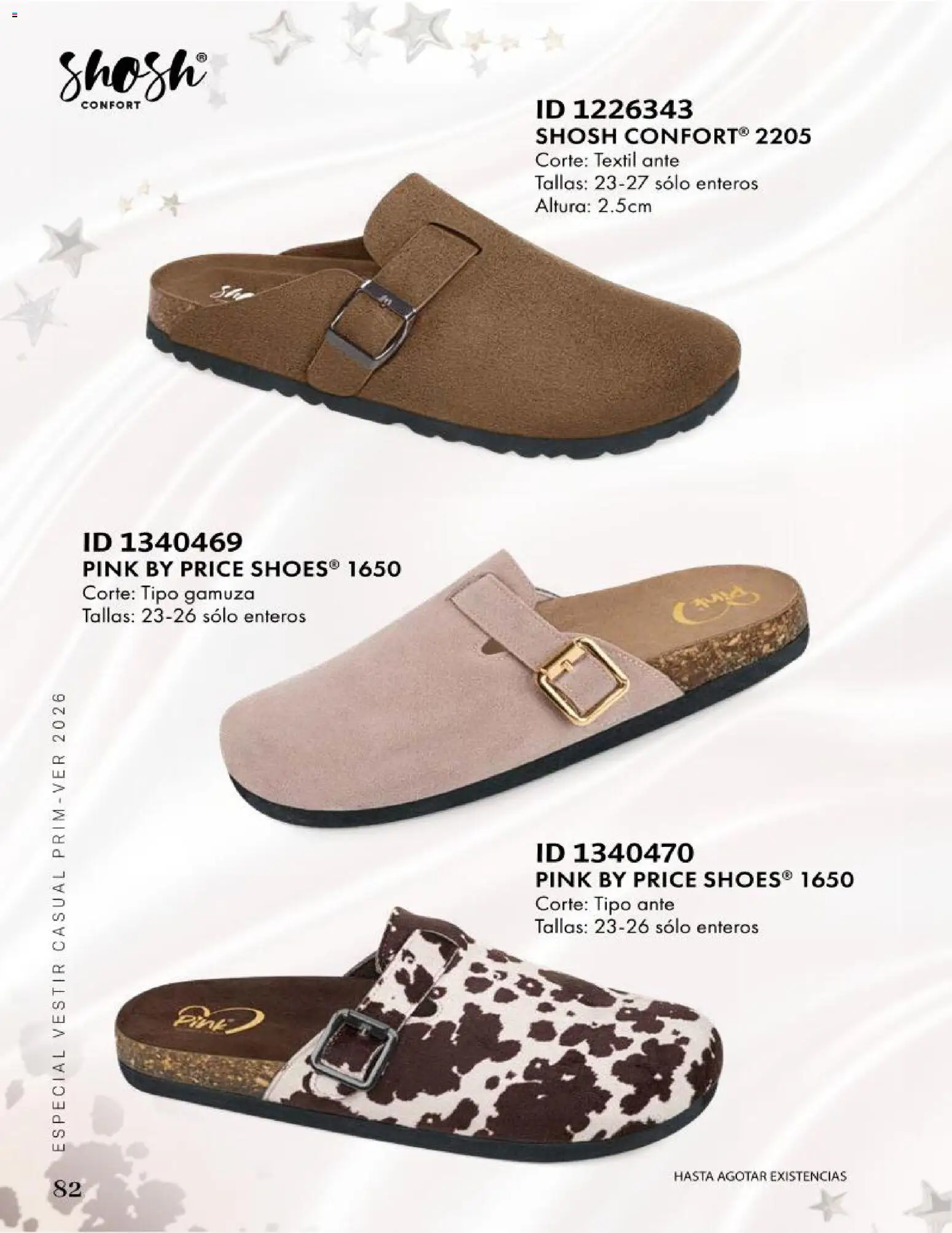 Nuevas ofertas de Price Shoes válidas en toda la República Mexicana desde el 09.05.2026. ¡Encuentra las mejores ofertas en Price Shoes catálogo Especial Vestir! | Página: 82 | Productos: Gamuza