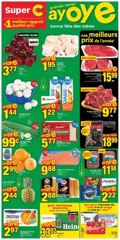 Preview of Super C weekly flyer - Chandler from shop Super C valid from 07.05.2026
