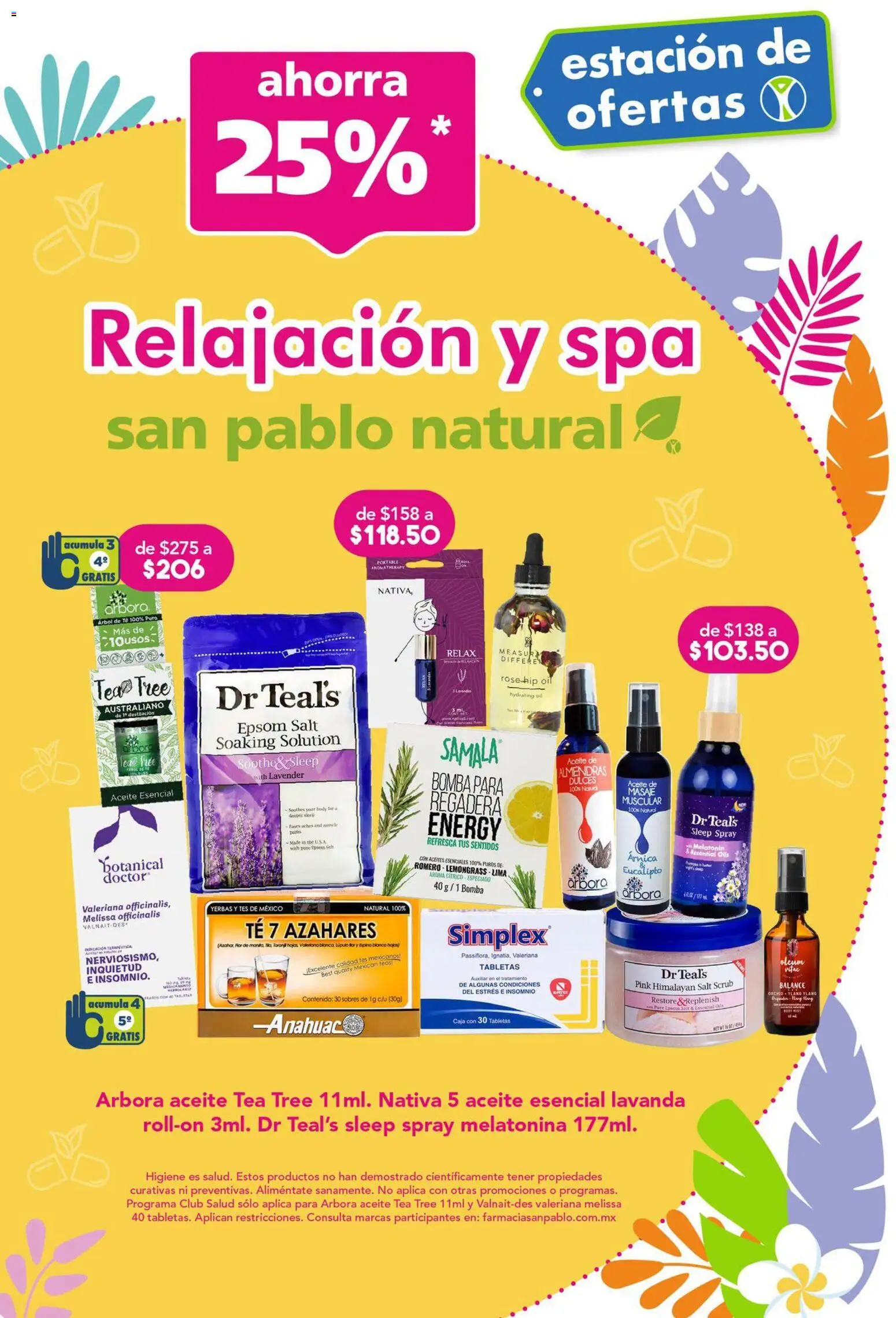 Nuevas ofertas de Farmacia San Pablo válidas en toda la República Mexicana desde el 02/08/2026. ¡Encuentra las mejores ofertas en Farmacia San Pablo catálogo! | Página: 16