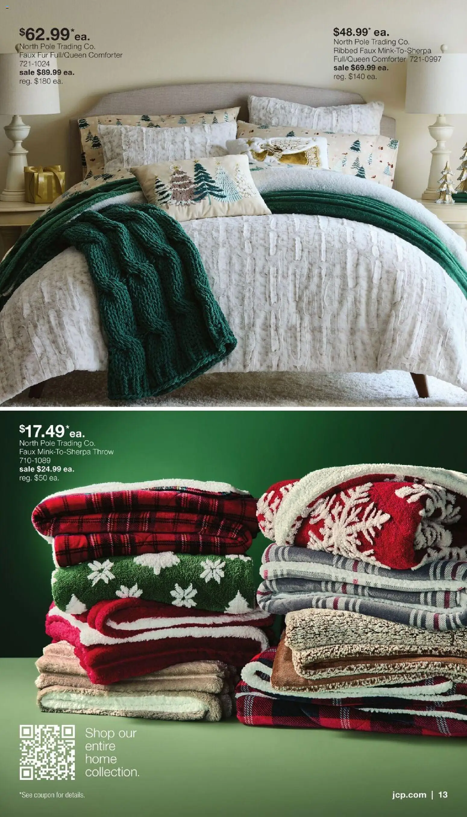 JCPenney Semi-Annual Home Sale - valid from 09/28/2026 | Page: 12 | Products: Comforter
