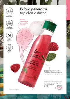 Oriflame Ofertas válido desde el 10.07.2026 | Página: 123 | Productos: Semillas, Ducha, Gel de ducha