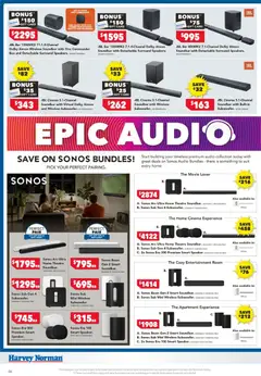 Preview of Harvey Norman Epic Audio  - valid from 14.05.2026 | Page: 6 | Products: Box, Suit, Accessories, Audio