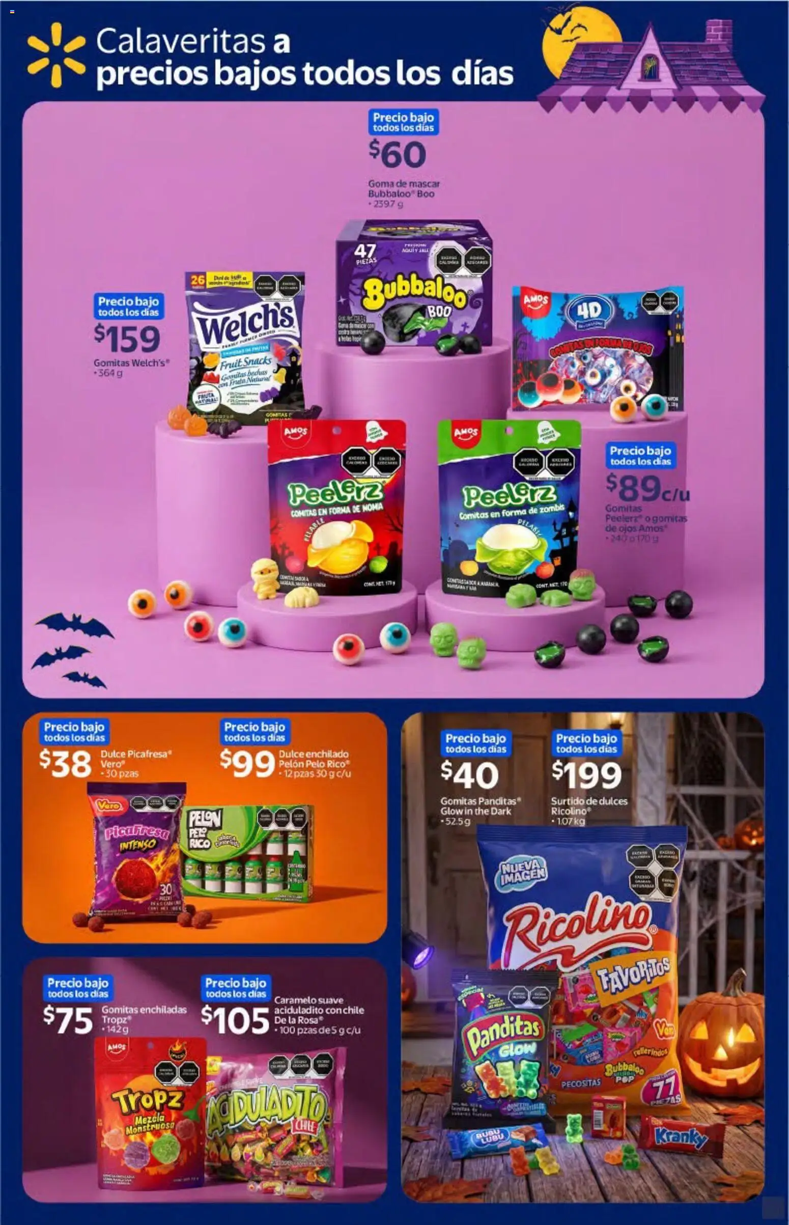 Nuevas ofertas de Walmart válidas en toda la República Mexicana desde el 01/10/2026. ¡Encuentra las mejores ofertas en Walmart folleto Halloween! | Página: 20