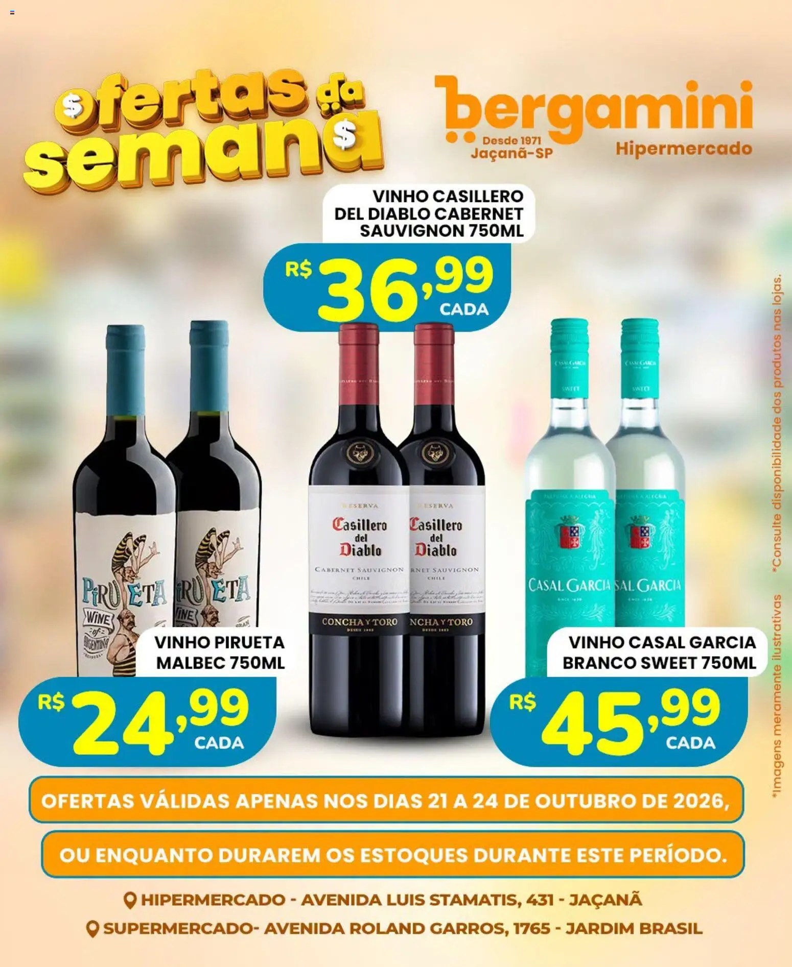 Supermercado Bergamini Folheto - válido de 21/10/2026 | Página: 21