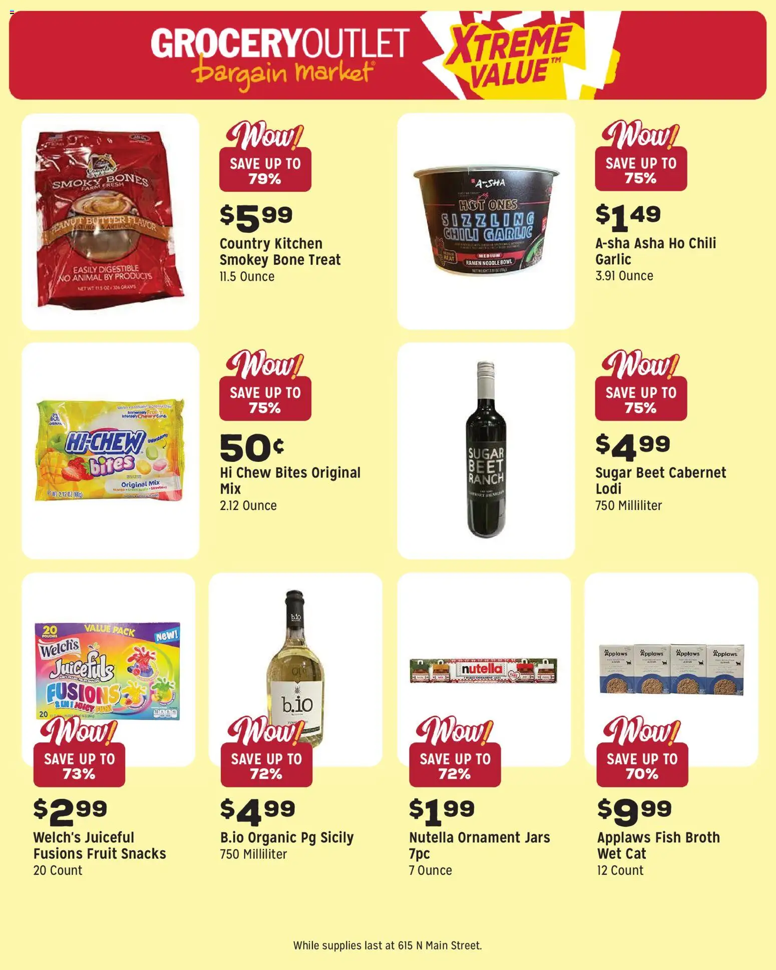 Grocery Outlet Weekly Ad - ID - valid from 27.05.2026 | Page: 11 | Products: Fish, Sugar, Garlic, Beet