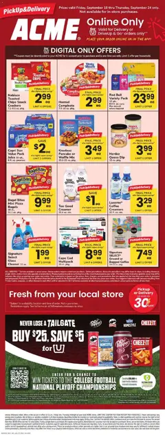 Preview of Acme weekly ads valid from 09/18/2026