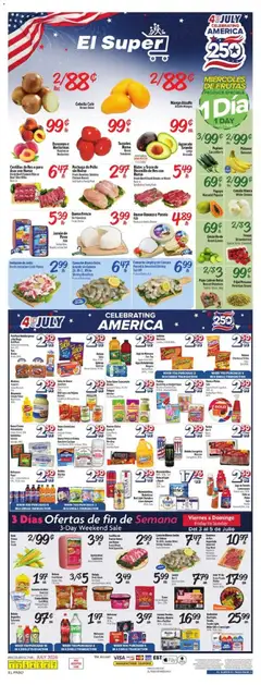 Preview of El Super weekly ads valid from 07/01/2026