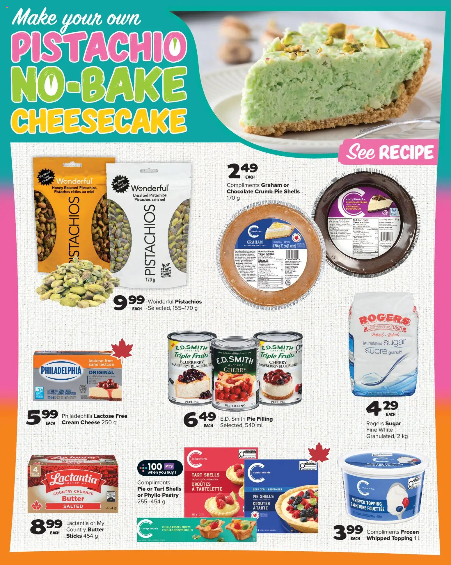 Thrifty Foods flyer valid from Jul 16, 2026 | Page: 9 | Products: Cream, Butter, Cheese, Chocolate