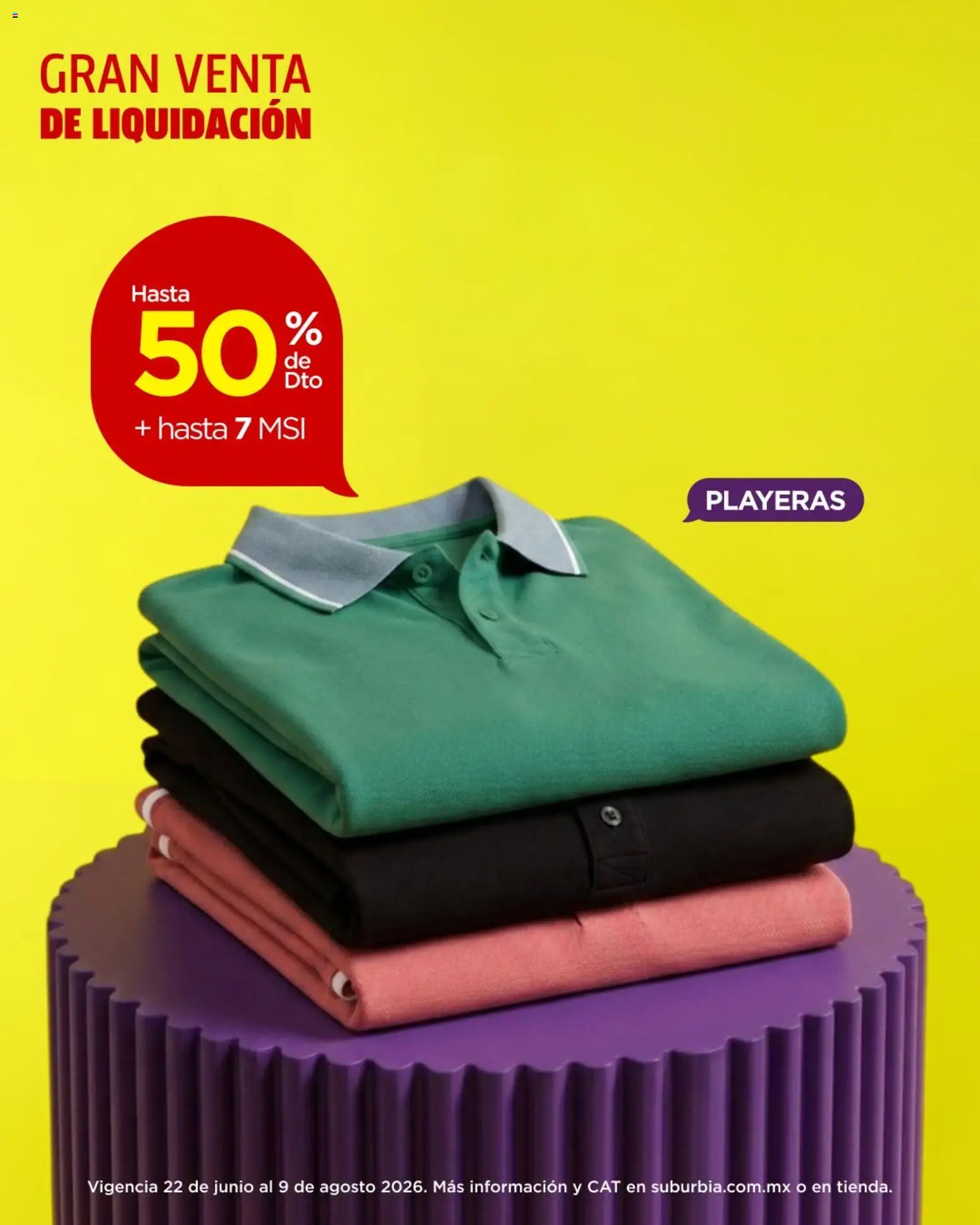 Nuevas ofertas de Suburbia válidas en toda la República Mexicana desde el 22/07/2026. ¡Encuentra las mejores ofertas en Suburbia catálogo! | Página: 3