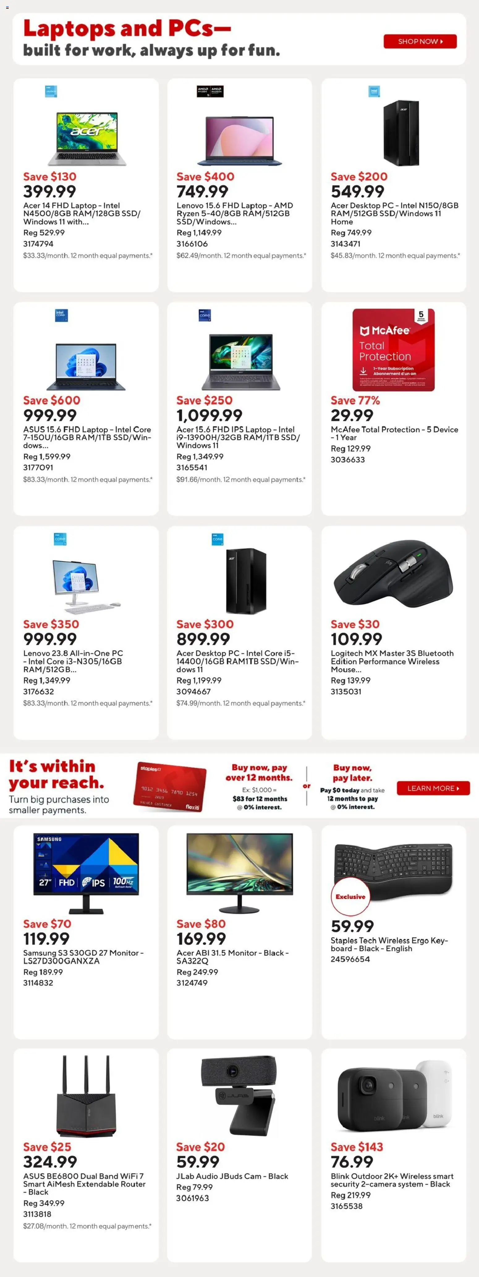 Staples flyer valid from Sep 25, 2026 | Page: 5