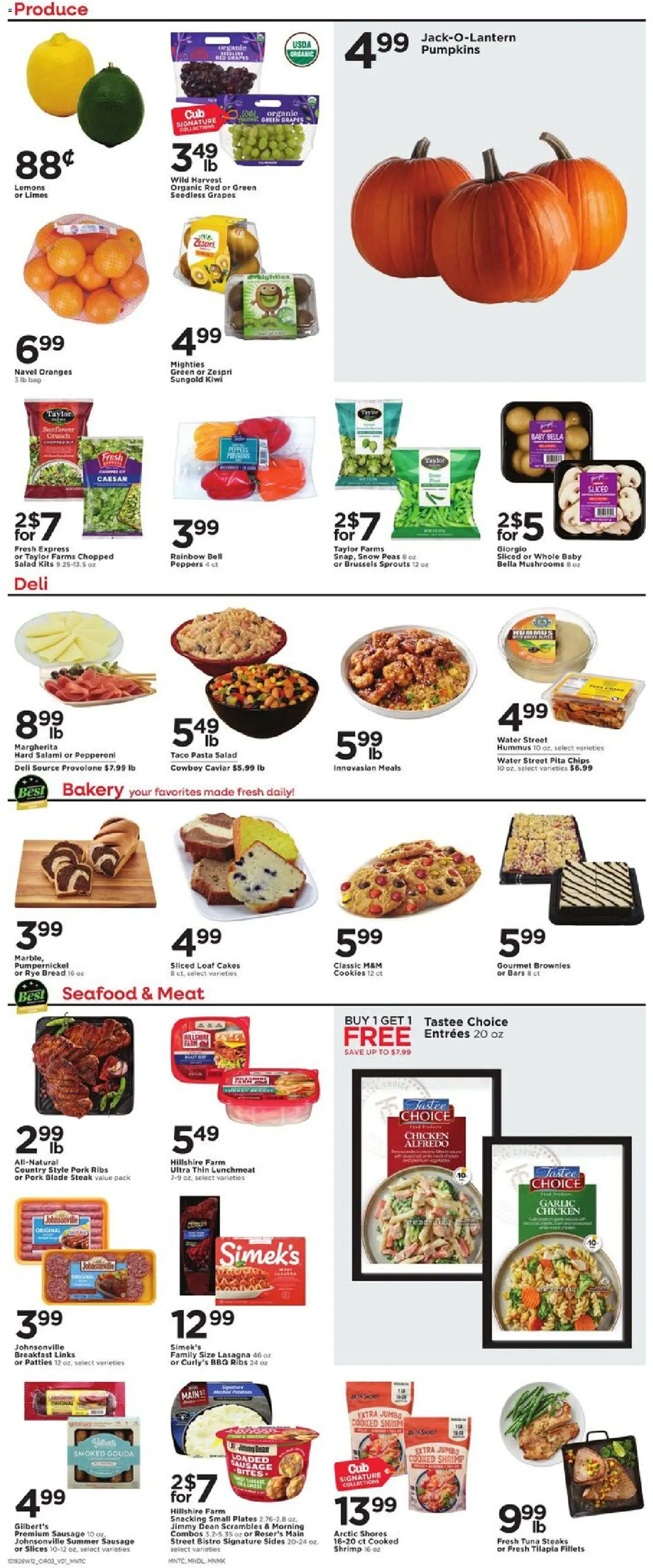 Cub Foods Weekly Ad | 10/18 - 10/24 2026 | Sale