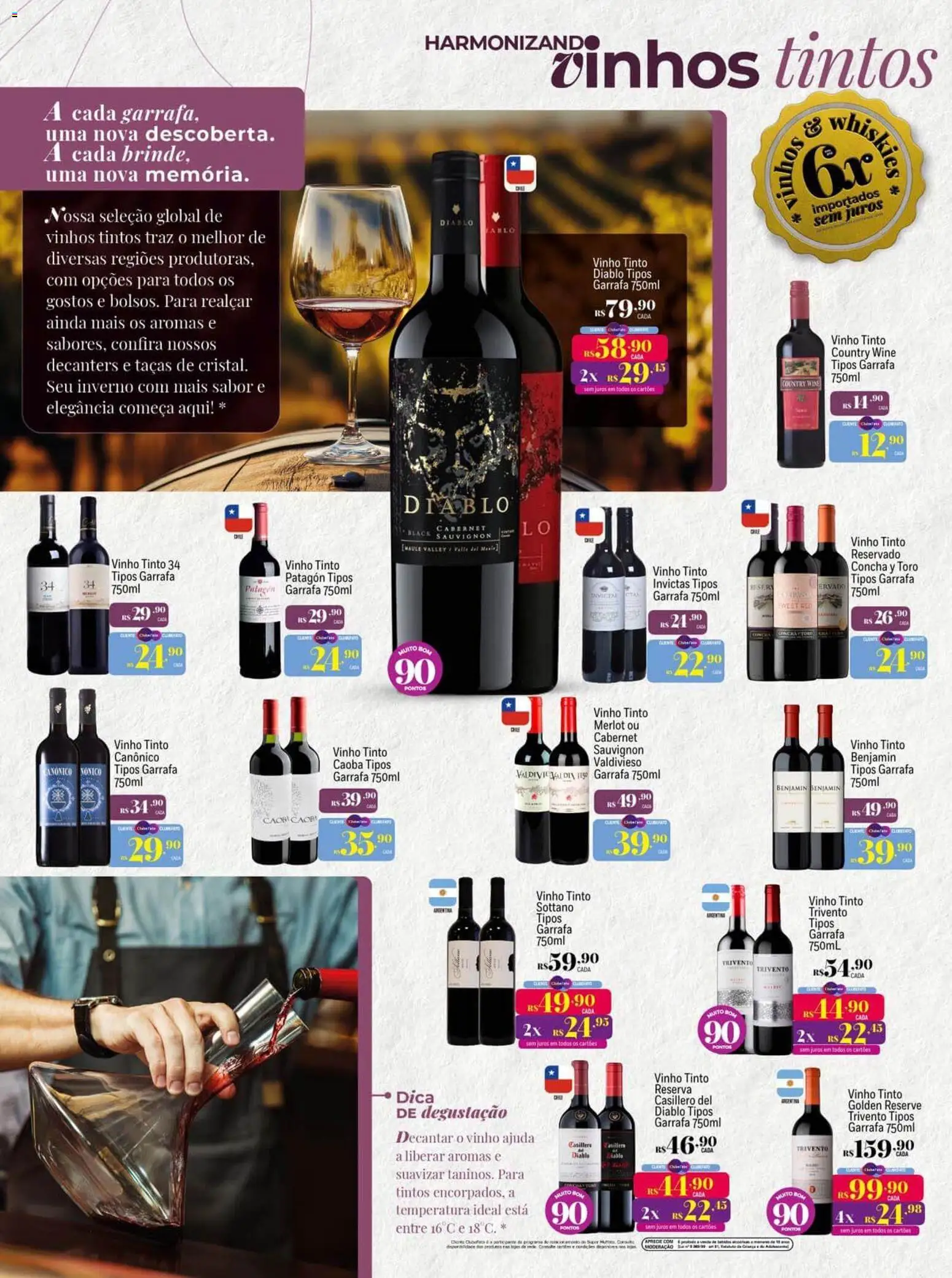 Super Muffato Folheto - válido de 11.05.2026 | Página: 8 | Produtos: Taças, Vinho, Benjamin