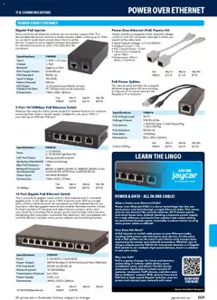 Preview of Jaycar Engineering & Scientific Catalogue 2025/2026  - valid from 09.07.2025 | Page: 509