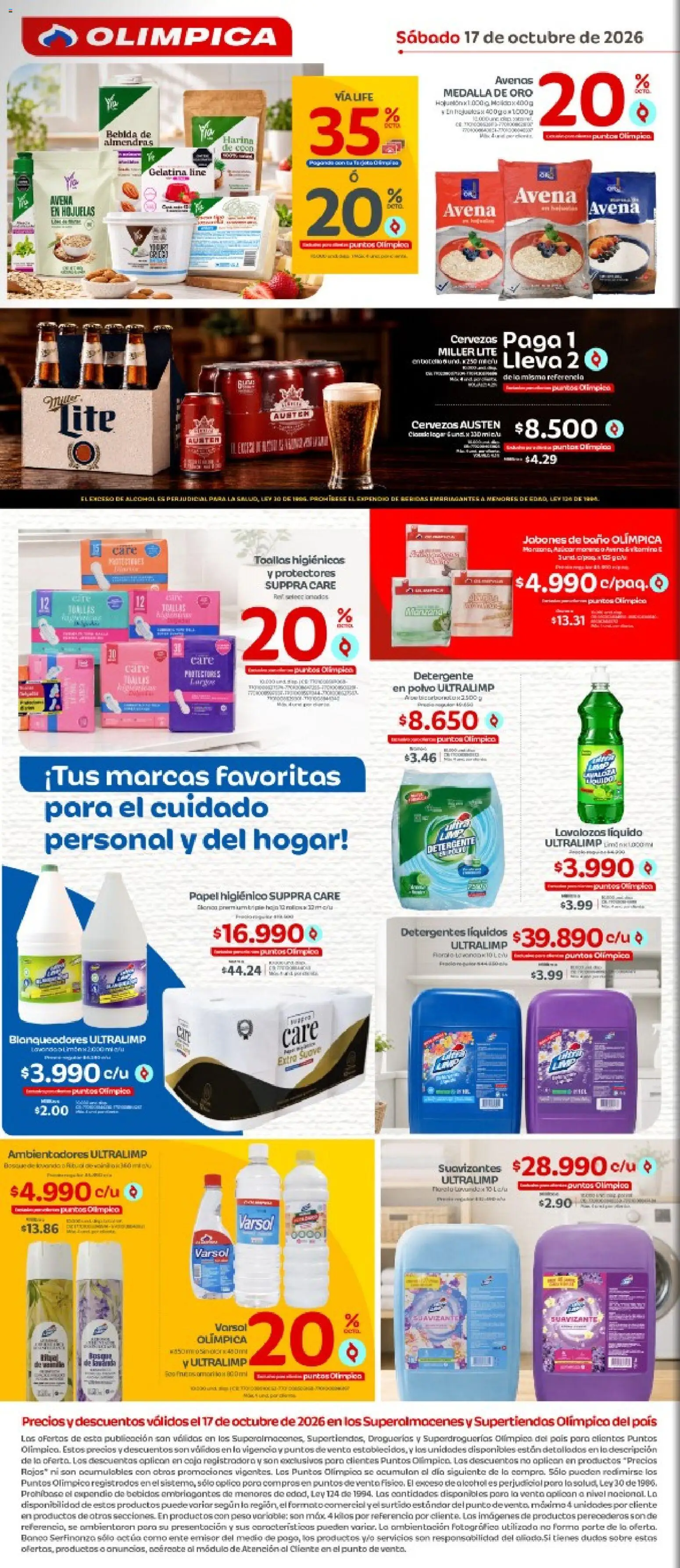 Olímpica revista - valida desde el 17/10/2026 | Página: 2