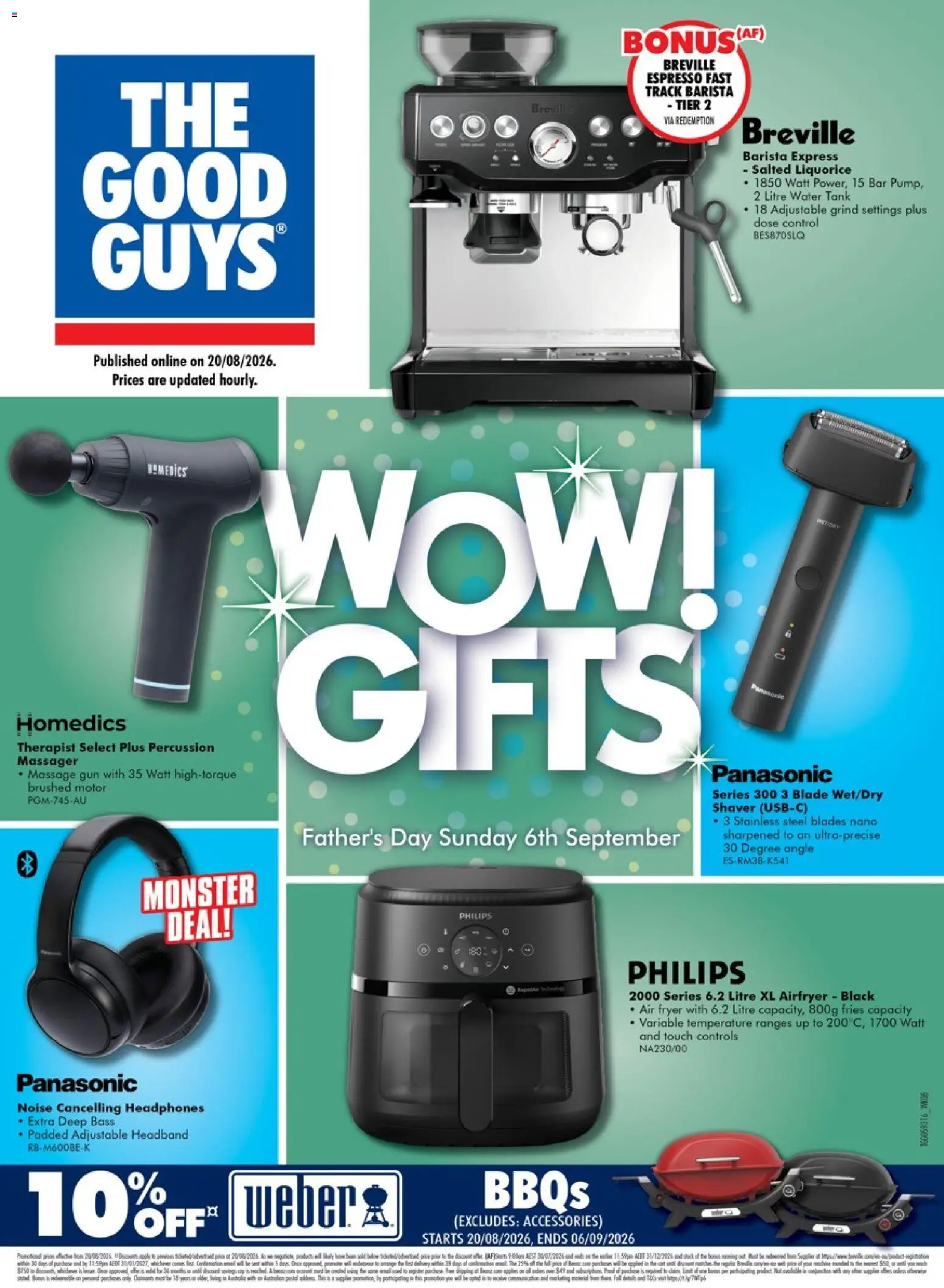 The Good Guys catalogue - valid from 18/08/2026 | Page: 1 | Products: Headband, Water, Accessories, Nano