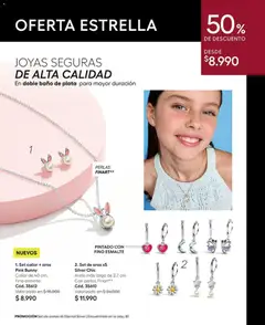 Catálogo Ésika Campaña 15 válido desde el 06.09.2026 | Página: 95 | Productos: Baño, Collar, Aros