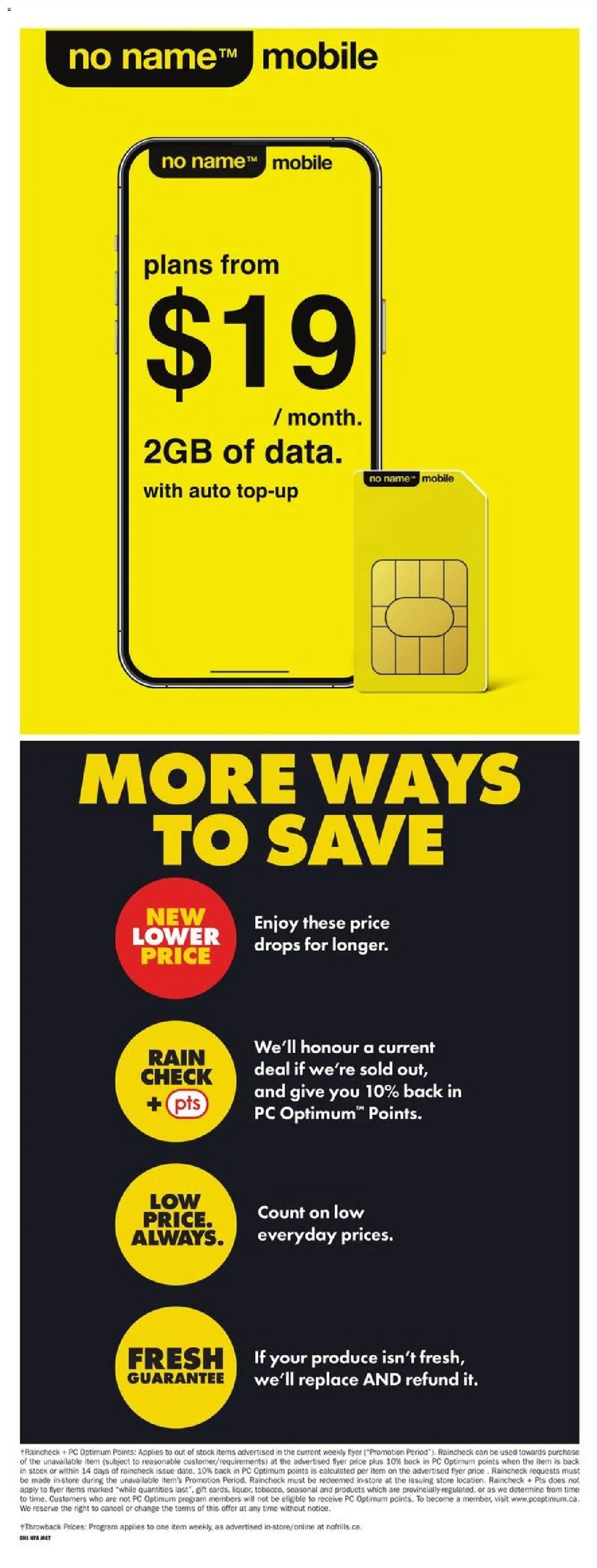No Frills flyer valid from Aug 6, 2026 | Page: 13 | Products: PC