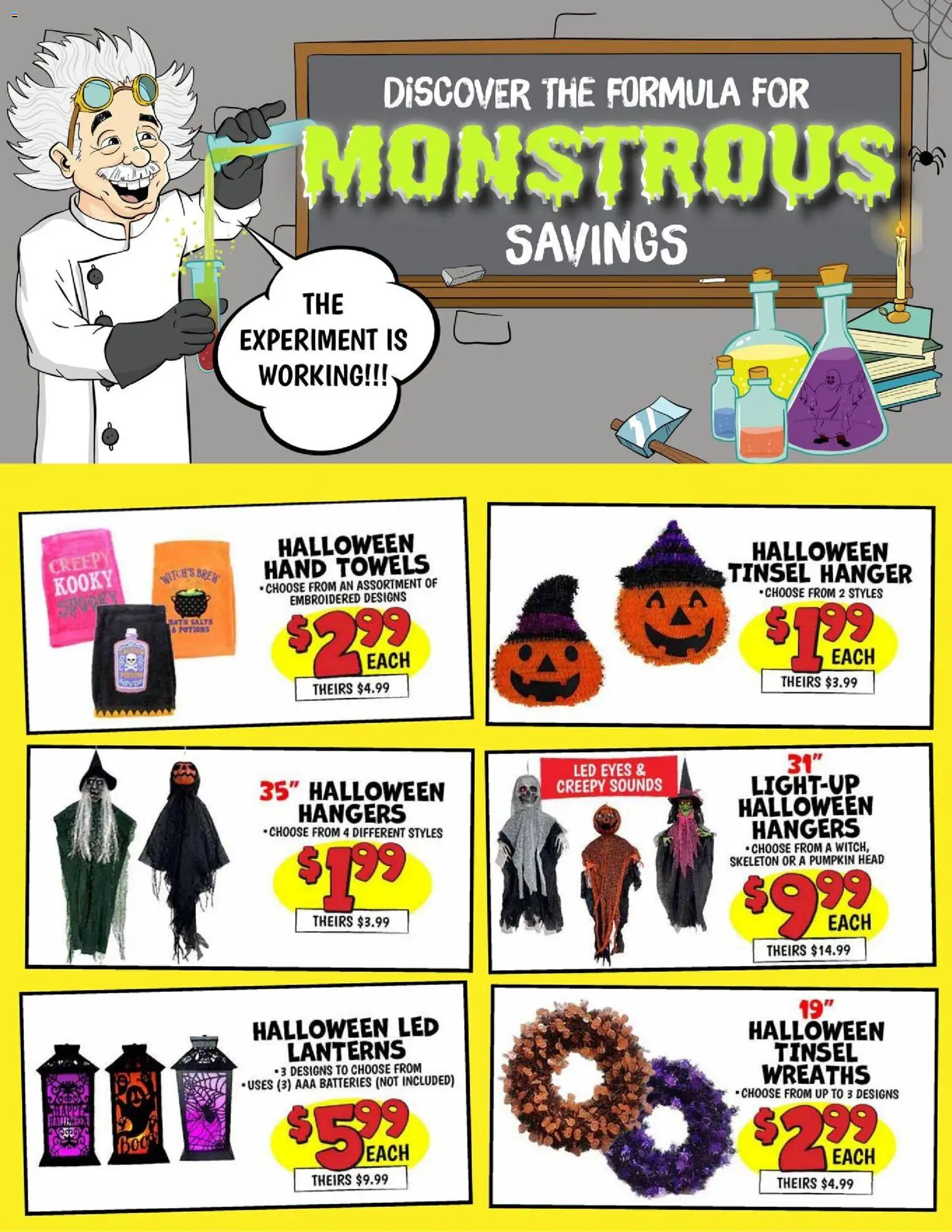 Ollie's Ad 2 - valid from 09/14/2026 | Page: 3 | Products: Bath, Pumpkin