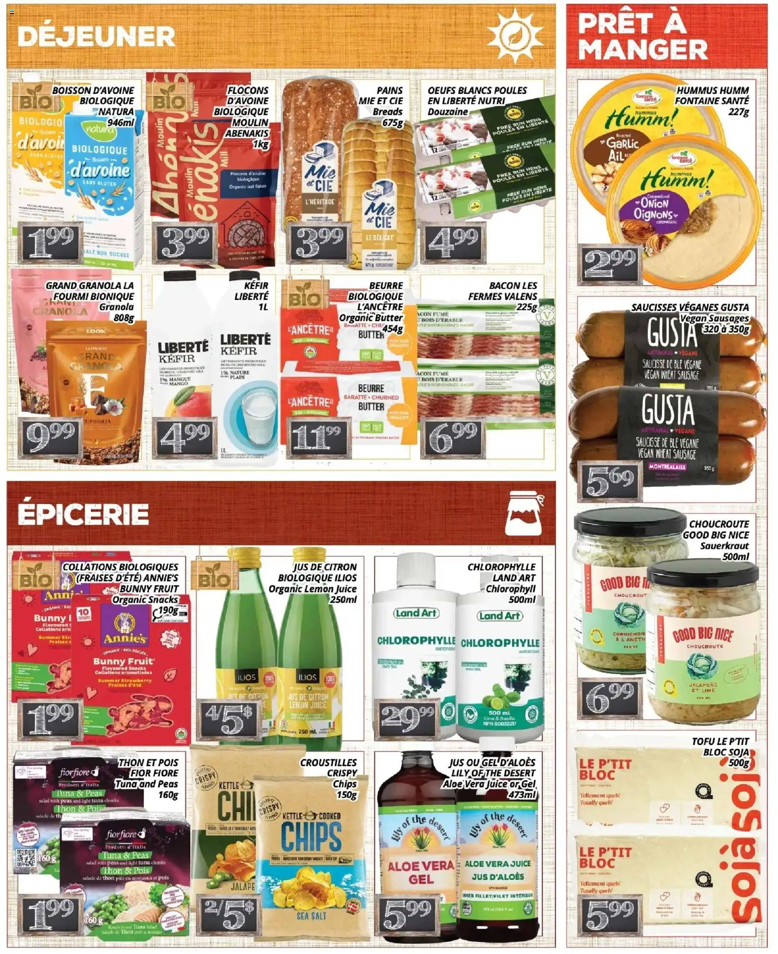 Pa Supermarché flyer valid from 08.06.2026 | Page: 2 | Products: Flakes, Kettle, Butter, Juice