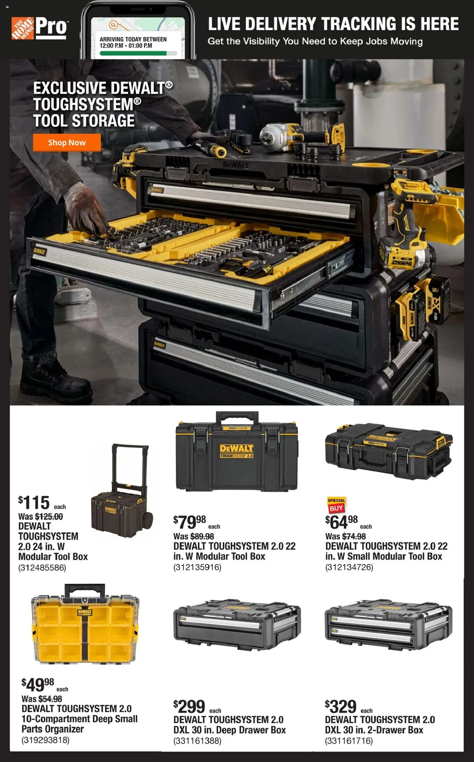 Home Depot Shop Pro Ad - valid from 07/20/2026 | Page: 4 | Products: Box