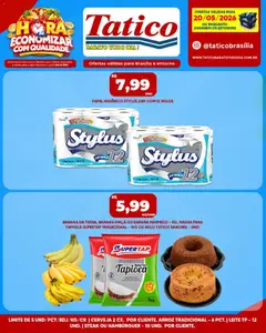Tatico ofertas do Dia - Pré-Visualização do folheto da loja Tatico, válido de 20.05.2026 | Página: 7 | Produtos: Mandioca, Leite, Cerveja, Hambúrguer