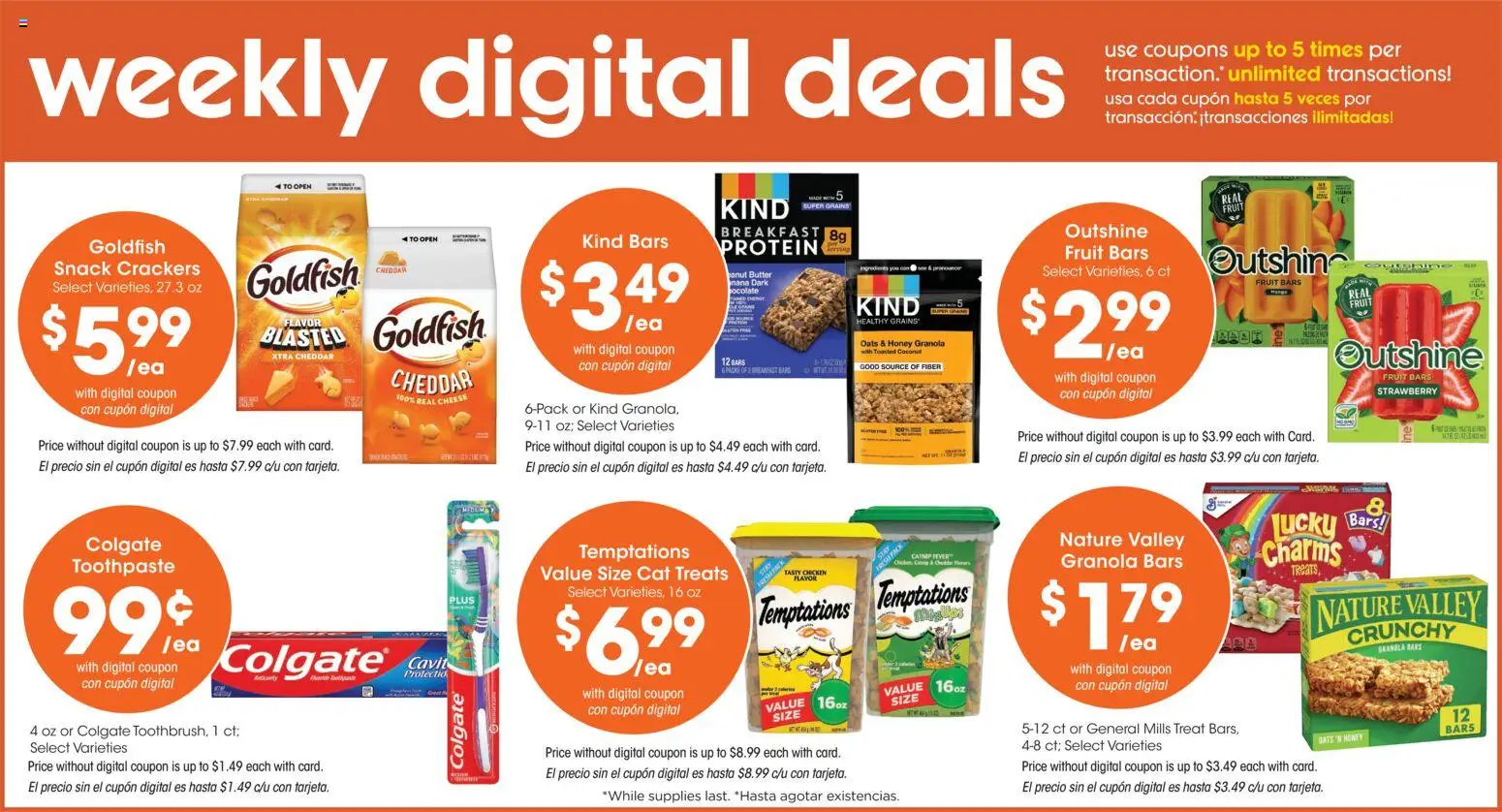 Ralphs Weekly Ad - valid from 09/30/2026 | Page: 3 | Products: Butter, Toothpaste, Protein, Fruit