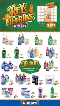 Vista previa de S-Mart folleto Ofertas de feria Juárez, nuevo folleto de la tienda, válido en México a partir del 31/07/2026