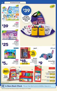 Preview of Big W Catalogue - Toy Sale - valid from 09/06/2026 | Page: 70 | Products: Light, Water, Connector, Pencil