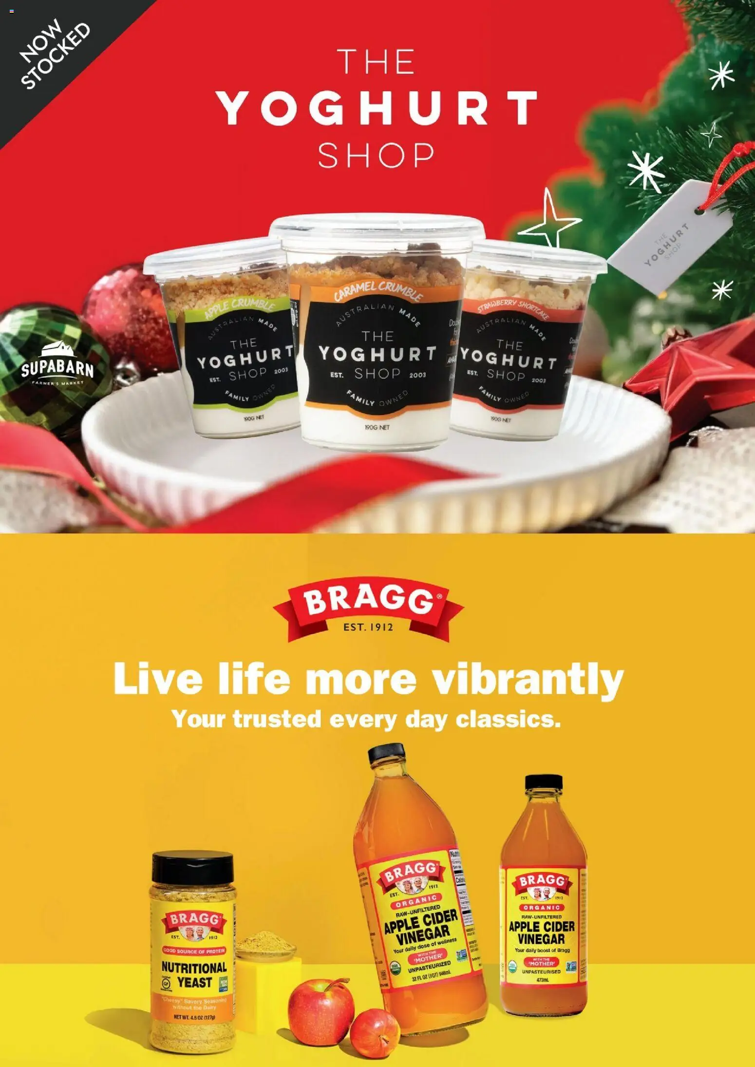 Supabarn catalogue - valid from 27/11/2025 | Page: 22 | Products: Dairy, Yoghurt, Yeast, Vinegar