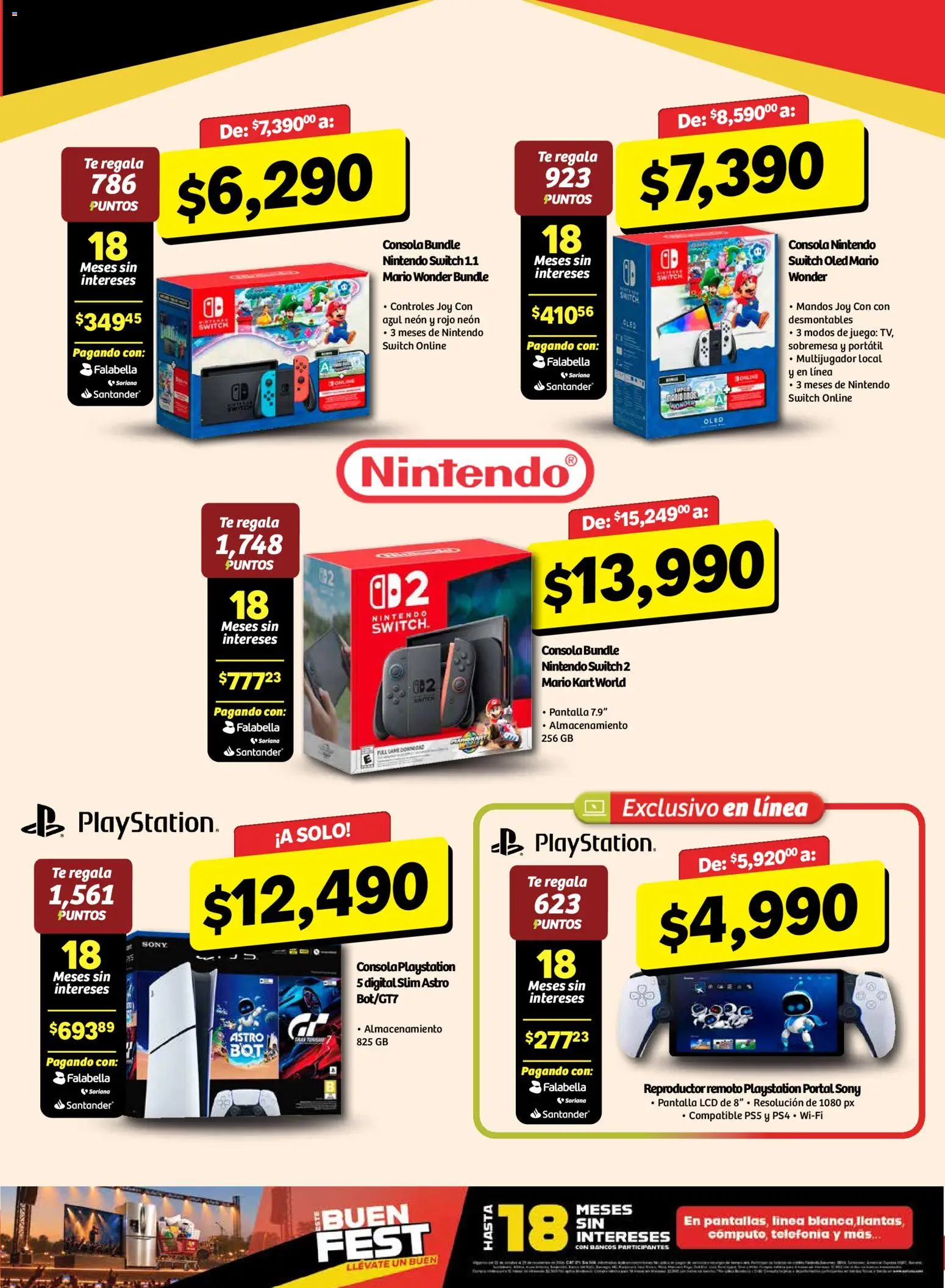 Nuevas ofertas de Soriana válidas en toda la República Mexicana desde el 30/10/2026. ¡Encuentra las mejores ofertas en Soriana Buen Fest Mercado! | Página: 7