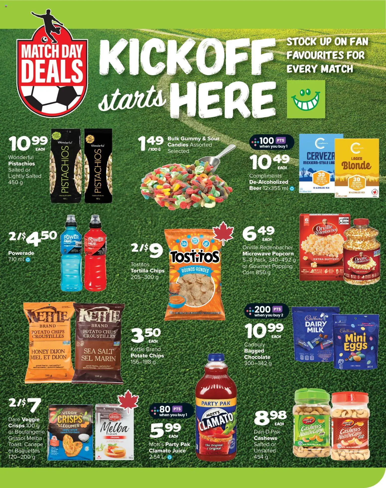 Thrifty Foods flyer valid from 04.06.2026 | Page: 12 | Products: Candies, Chips, Kettle, Chocolate